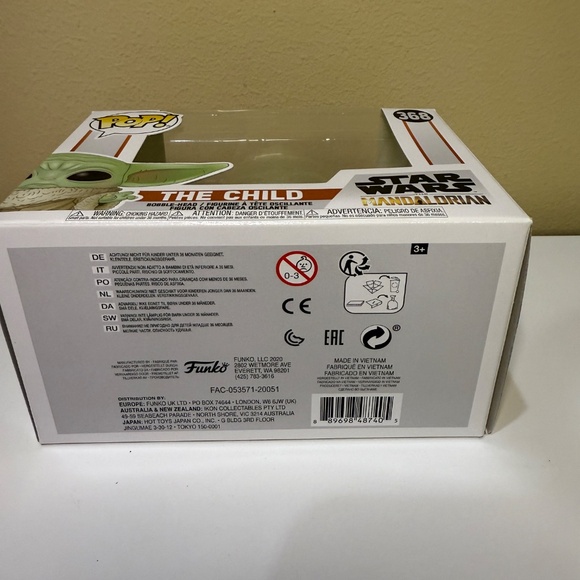 Funko Pop! Star Wars The Mandalorian The Child Bobblehead Vinyl Figure #368 - Picture 4 of 7